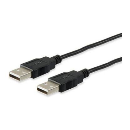 Imagem de Cabo USB2.0 TipoA-A Equip Preto - 1.8Mtr