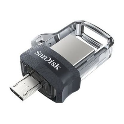 Imagem de Pen Drive SanDisk Cruzer Ultra Dual M3.0 256Gb MicroUSB/USB3.0