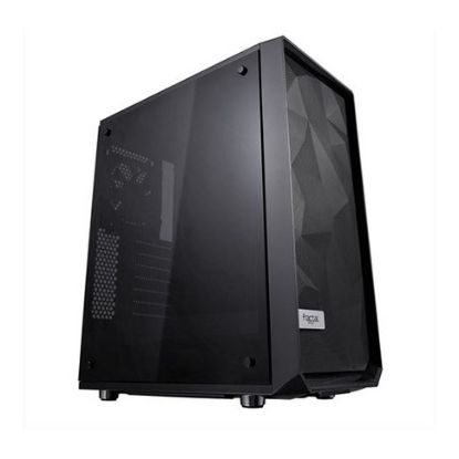 Imagem de Caixa Fractal Design Meshify C Dark Preta (ATX) (Vidro Temperado)