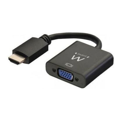Imagem de Adaptador HDMI p/ VGA M/F + Audio Ewent