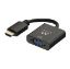Imagem de Adaptador HDMI p/ VGA M/F + Audio Ewent