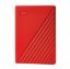 Imagem de Disco Externo Western Digital My Passport Portable Slim 4TB USB3.0 Vermelho