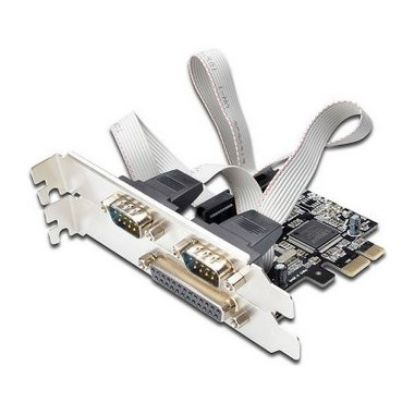 Imagem de Placa PCI-E Ewent 1x Paralela + 2x Serie