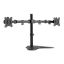 Imagem de Suporte Mesa Stand Articulado p/ 2 Ecrãs 17"/32" Equip Preto