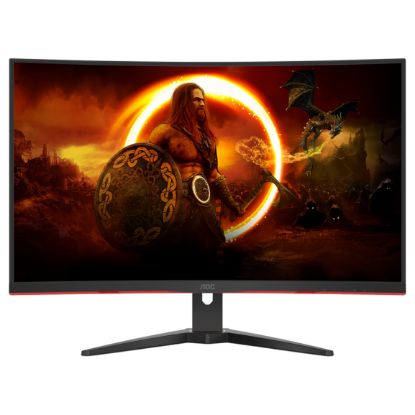 Imagem de Monitor AOC Gaming 31.5" C32G2ZE/BK VA FHD 16:9 Curvo 240Hz FreeSync (0.5ms)