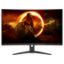 Imagem de Monitor AOC Gaming 31.5" C32G2ZE/BK VA FHD 16:9 Curvo 240Hz FreeSync (0.5ms)