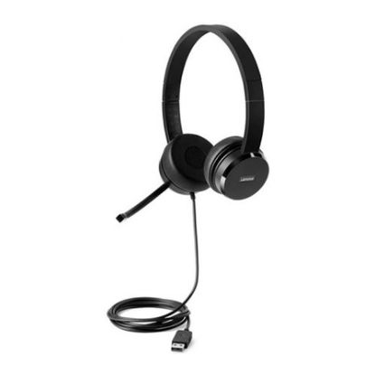 Imagem de Headset Lenovo 100 USB Preto