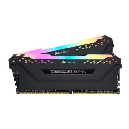 Imagem de Dimm DDR4 Pack 2x 8GB (16GB) Corsair CL16 3200Mhz Vengeance RGB PRO Preta (AMD Optimized)