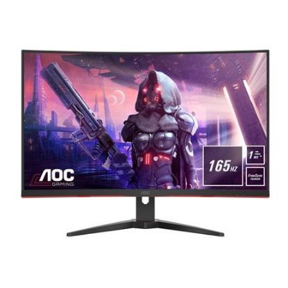 Imagem de Monitor AOC 31.5" CQ32G2SE/BK VA QHD 16:9 Curvo 165Hz FreeSync (1ms)