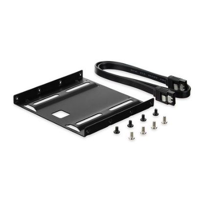 Imagem de Adaptador Bay 3,5" p/ SSD & HDD 2,5" + Cabo SATA Ewent EW7007