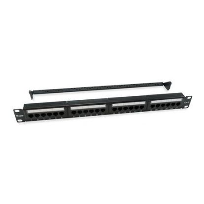 Imagem de Patch Panel Equip 19" 24 Portas Cat.6 U1 Basic Preto