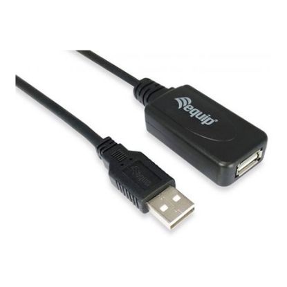 Imagem de Cabo USB2.0 Ativo Extensão Equip Preto - 15Mtr