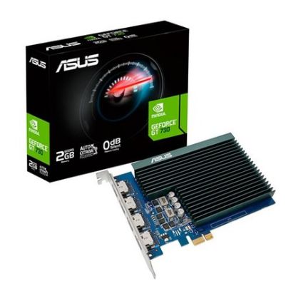 Imagem de Placa Gráfica Asus GeForce GT 730 SL 2GB GDDR5 4H
