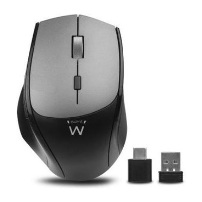 Imagem de Rato Ewent Multi Connect Wireless/USB/Type-C