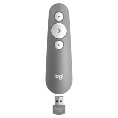 Imagem de Apontador Logitech R500s Wireless/Bluetooth Cinza
