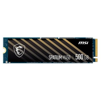 Imagem de SSD M.2 2280 MSI Spatium M450 NVMe 500GB