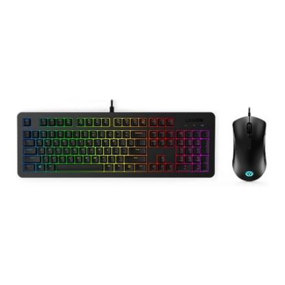 Imagem de Teclado e Rato Lenovo Legion KM300 RGB USB Preto (PT)