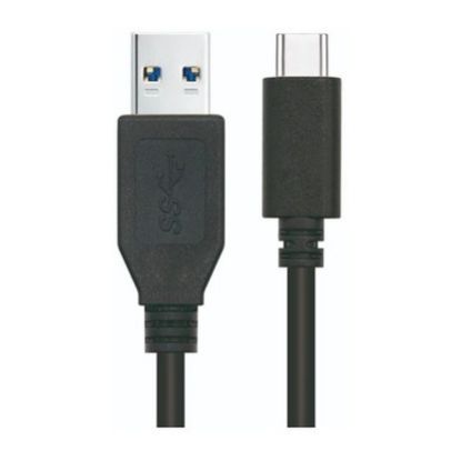 Imagem de Cabo USB3.2 p/ Type-C Ewent AWG24 Preto - 1Mtr