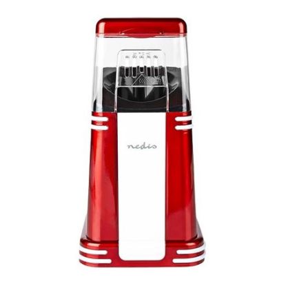 Imagem de Máquina de Pipocas Nedis 1200W Vermelha/Branca