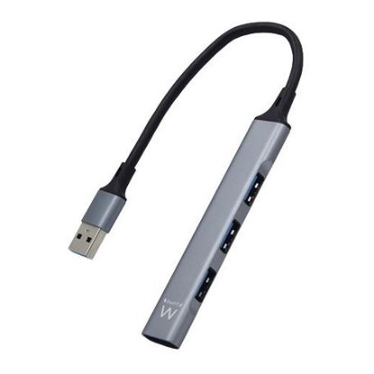 Imagem de Hub USB3.2 1 Porta + 3 Portas USB2.0 Ewent
