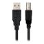 Imagem de Cabo USB2.0 TipoA-B Ewent Preto - 1.8Mtr
