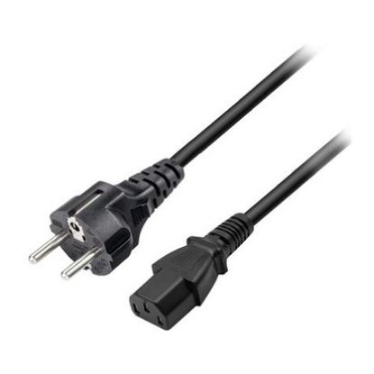Imagem de Cabo de Alimentação IEC C13 Ewent Preto - 1.8Mtr