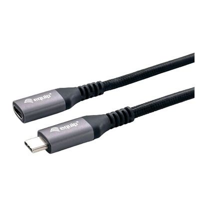 Imagem de Cabo USB3.2 Type-C Extensão Equip Preto - 1Mtr