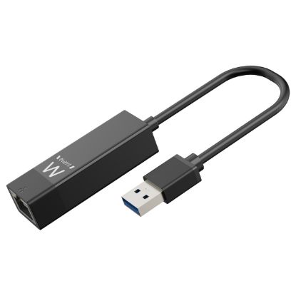 Imagem de Adaptador de Rede USB3.2 p/ RJ45 Gigabit Ewent