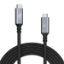 Imagem de Cabo Thunderbolt 4 (Type-C) 240W 40Gbps 8K 60Hz Ewent Preto - 1Mtr