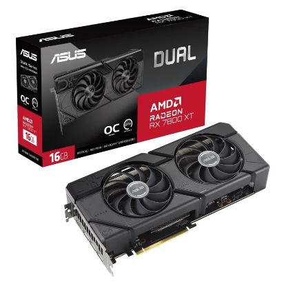 Imagem de Placa Gráfica Asus Radeon RX 7800 XT DUAL OC 16GB