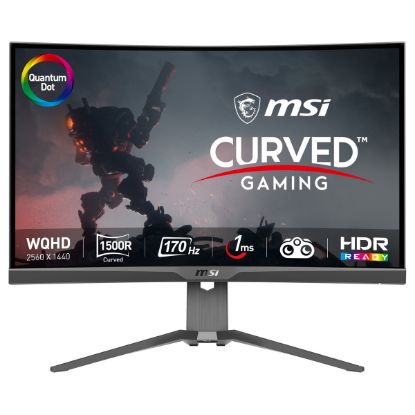Imagem de Monitor MSI 27" MAG 275CQRF VA WQHD 16:9 Curvo 170Hz FreeSync Premium (1ms)