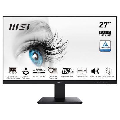 Imagem de Monitor MSI 27" PRO MP273A IPS FHD 16:9 100Hz (1ms)