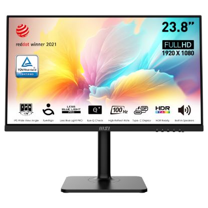 Imagem de Monitor MSI 23.8" Modern MD241P IPS FHD 16:9 100Hz (4ms)