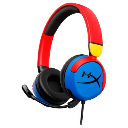 Imagem de Headset HyperX Cloud Mini Vermelho/Azul