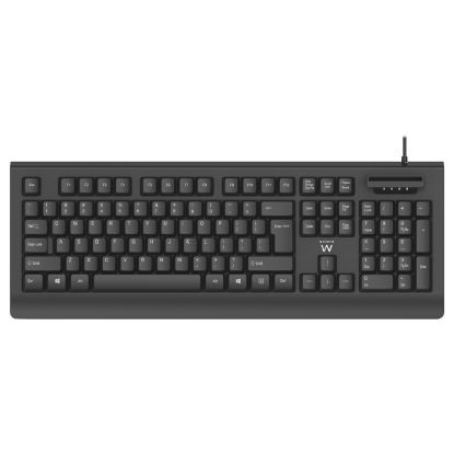 Imagem de Teclado Ewent EW3287 c/ Leitor de Cartões Cidadão (PT)