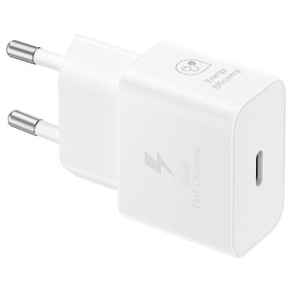 Imagem de Carregador de Tomada Samsung Type-C EP-T2510 Super Fast Charge 25W Branco