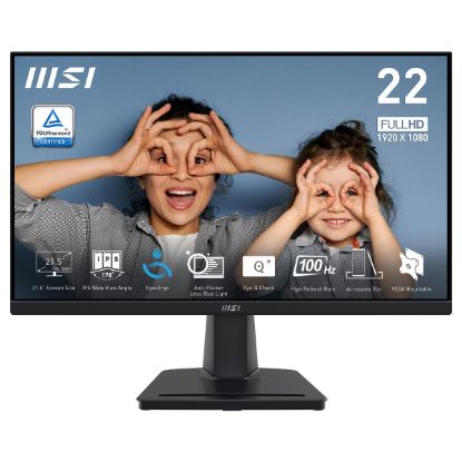 Imagem de Monitor MSI 21.5" PRO MP225 IPS FHD 16:9 100Hz (1ms)