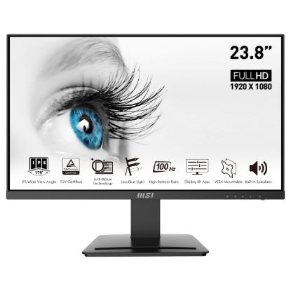 Imagem de Monitor MSI 23.8" PRO MP243X IPS FHD 16:9 100Hz (1ms)