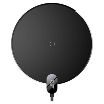 Imagem de Carregador Wireless Baseus Digital LED Display Gen 2 15W Preto