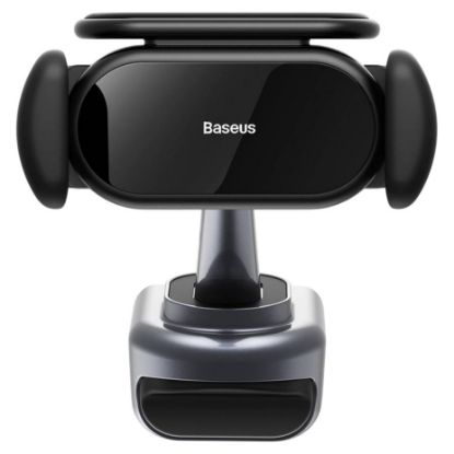 Imagem de Suporte Carro Baseus T-Space Solar p/ Tesla Model 3/Y Preto