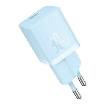 Imagem de Carregador de Tomada Baseus Type-C Fast Charger (Mini) 1C 30W Azul