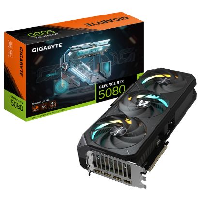 Imagem de Placa Gráfica Gigabyte GeForce RTX 5080 GAMING OC 16G DLSS4