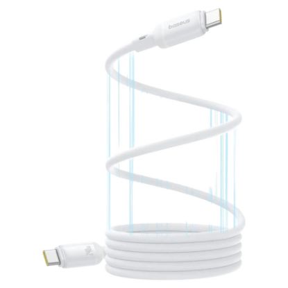 Imagem de Cabo USB2.0 Type-C Baseus PicoGo Magnetic Branco - 1Mtr