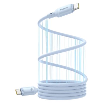 Imagem de Cabo USB2.0 Type-C Baseus PicoGo Magnetic Azul - 1Mtr
