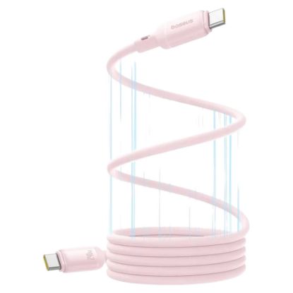 Imagem de Cabo USB2.0 Type-C Baseus PicoGo Magnetic Rosa Bebé - 1Mtr