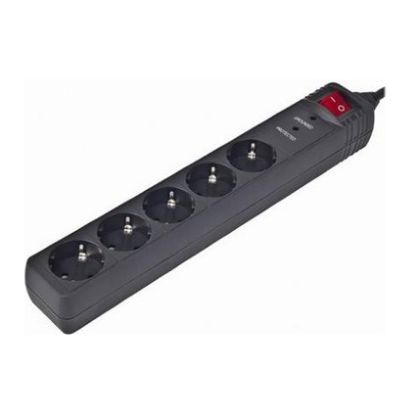 Imagem de Bloco de 5 tomadas Gembird Socket 1.5Mtr