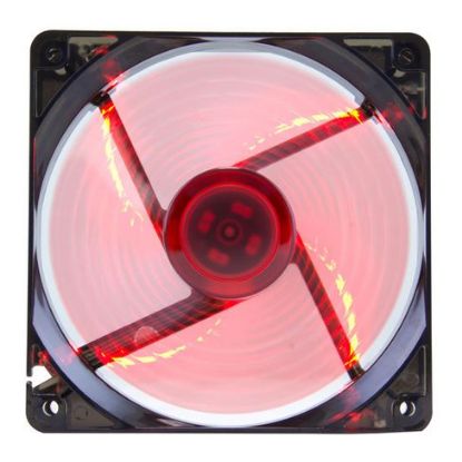 Imagem de Ventoinha 120mm NOX Coolfan 1200rpm Led Vermelho