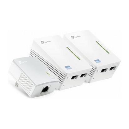 Imagem de Powerline TP-Link Wireless AV600 TL-WPA4220T KIT (Pack3)