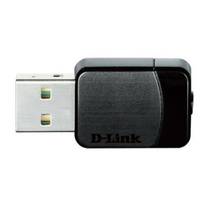 Imagem de Adaptador de Rede USB Wireless D-Link 433Mbps Nano Dual-Band - DWA-171