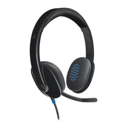 Imagem de Headset Logitech H540 USB Preto